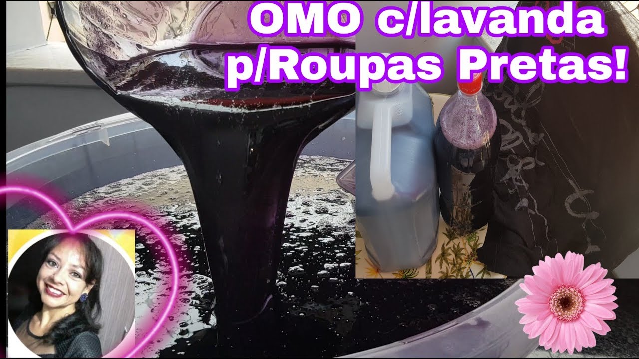 OMO LIQUIDO de LAVANDA PARA ROUPAS PRETAS!Uma Maravilha DE SABÃO  p/ SUA  CASA