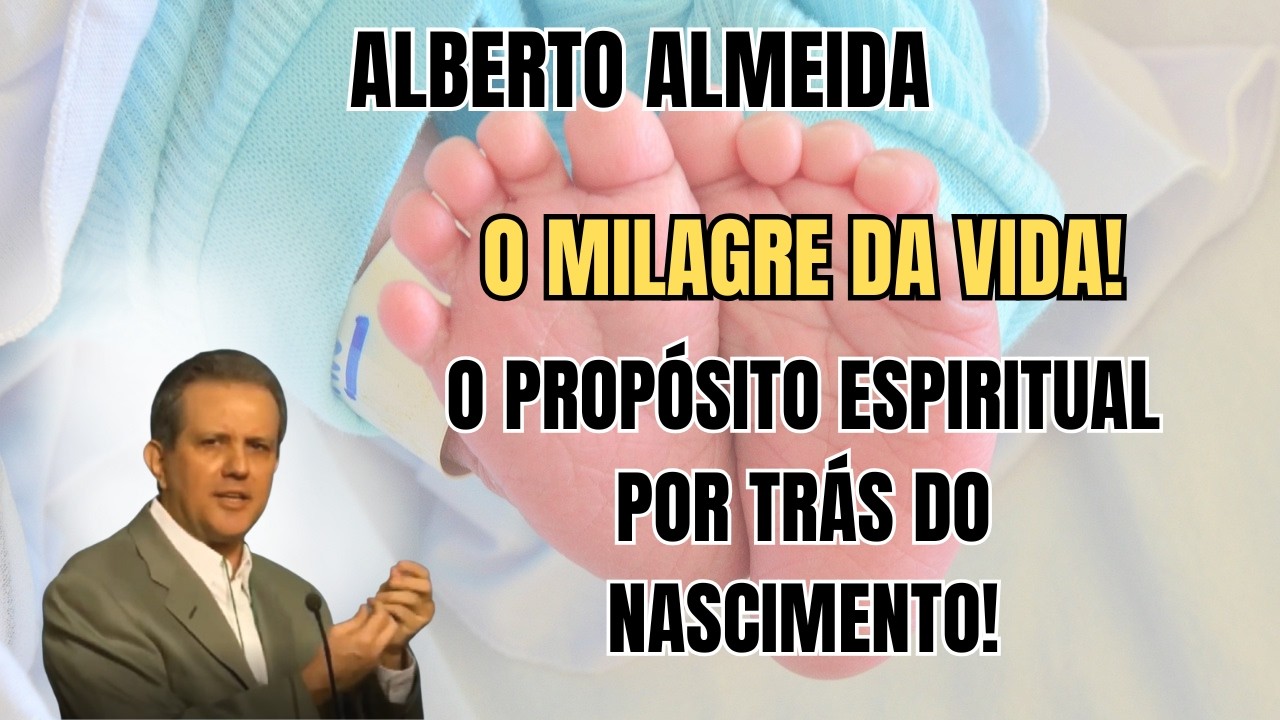 A VIDA É APENAS UM FENÔMENO BIOLÓGICO OU HÁ UM PROPÓSITO ESPIRITUAL EM NASCER? – COM ALBERTO ALMEIDA