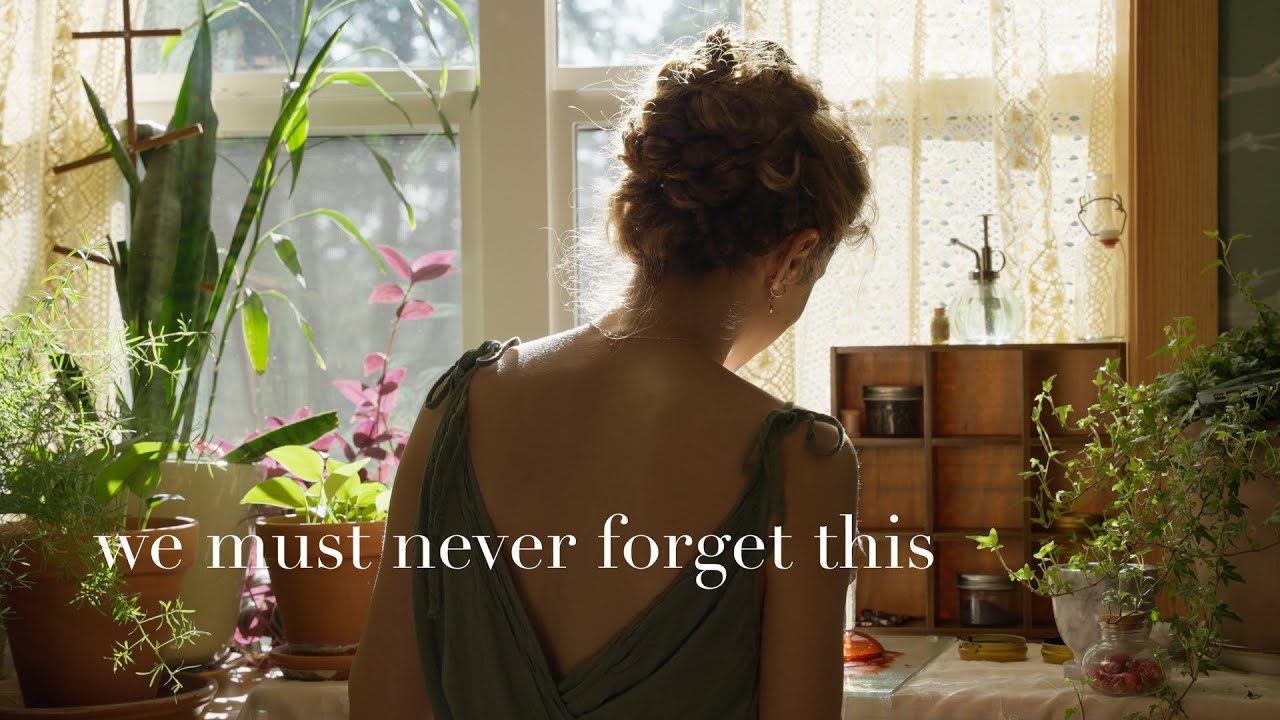 How to be beautiful forever - a note from living gently in the forest