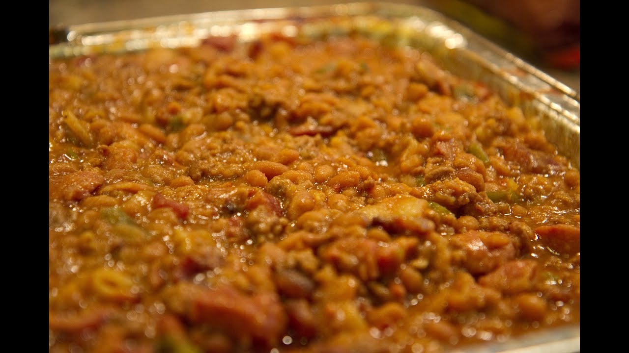Larry's Meat Lover's Baked Beans Recipe