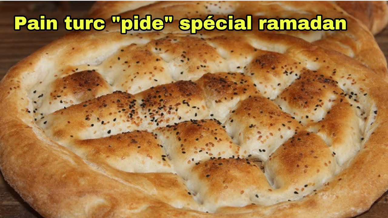 🍎❤️ SPÉCIALITÉ TURQUE SALÉE : PIDE PAIN TURC SPÉCIAL RAMADAN