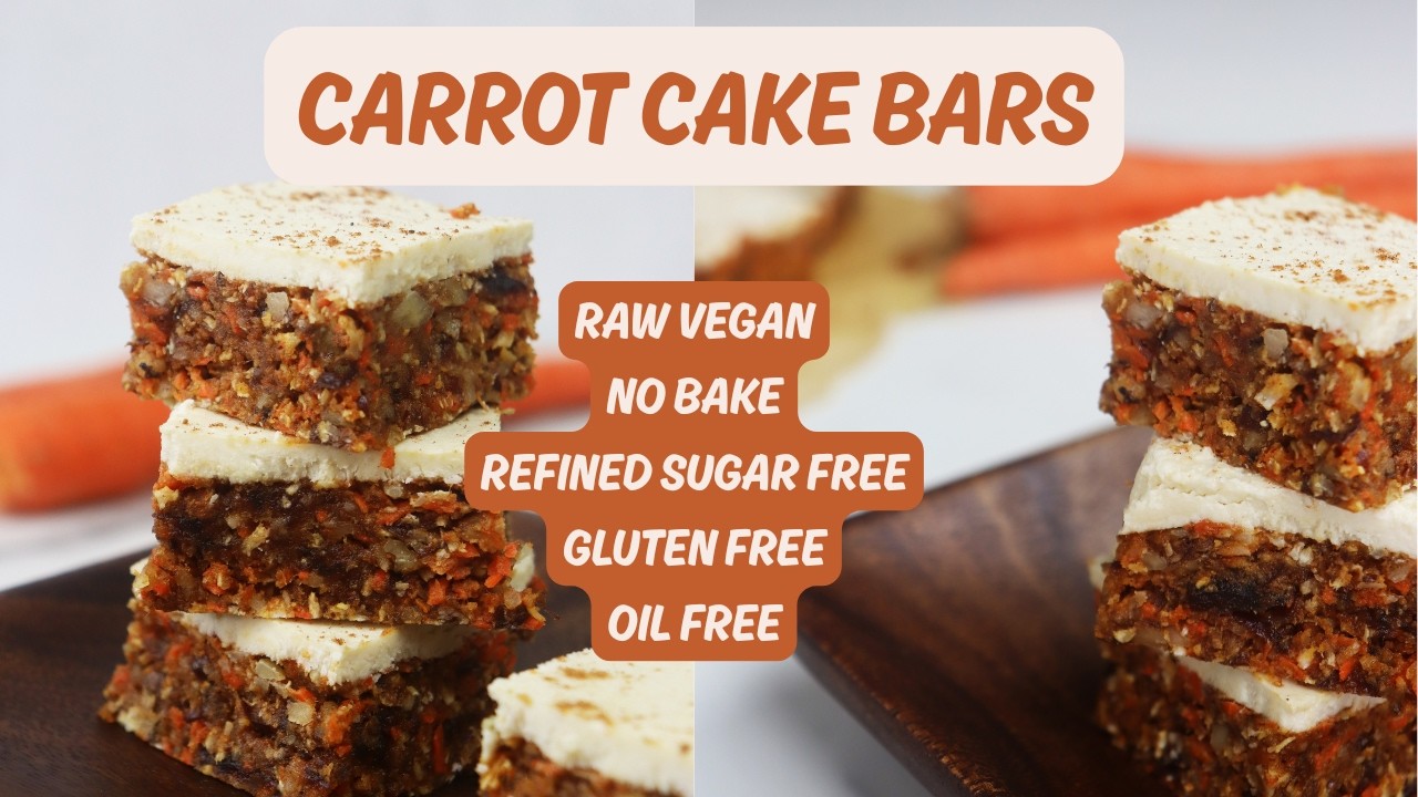 Making my RAW VEGAN carrot cake bars with Lissa (RawFoodRomance)