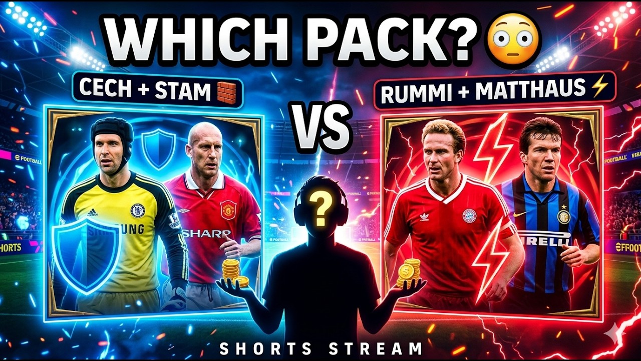 Which pack should I open ? Rummi or Petr cech ? #efootball