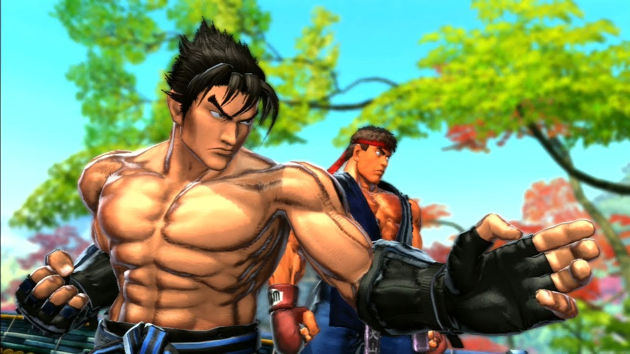 Прохождение Street Fighter X Tekken — Джин и Рю (Команда Синих!)