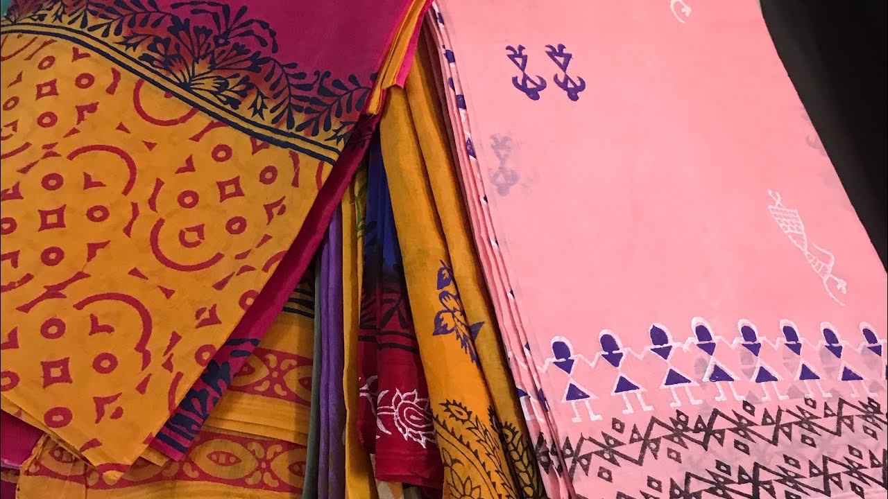 #💥OFFER OFFER 10%DISCOUNT💥TODAY ONLY 💥💯COUNT BLOCK PRINT COTTON SAREES: WHATSAPP NO:9440155005: