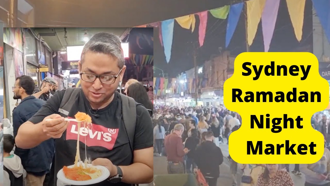 Unbelievable Ramadan Street Food Feast in Sydney! Lakemba Ramadan Night Market