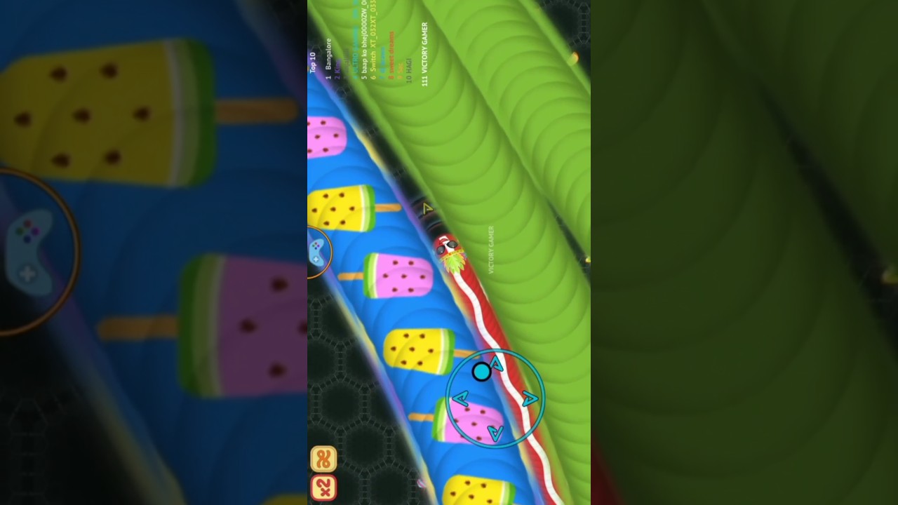 WORMATE.IO WHY shocking😱GAMEPLAY#wormatio #worms #shorts