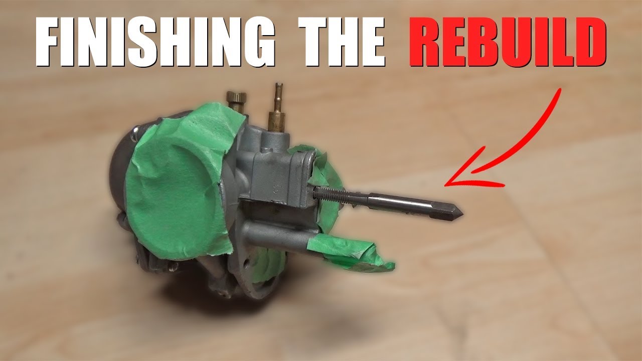 2004 Bombardier DS90 - Carb Rebuild [Part2]