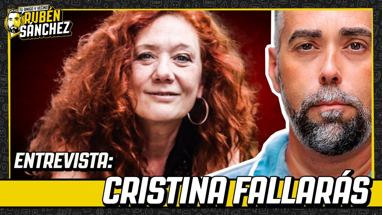 Entrevisto a CRISTINA FALLARÁS: "ME TUVE QUE IR DE MADRID por el ACOSO y las AMENAZAS"