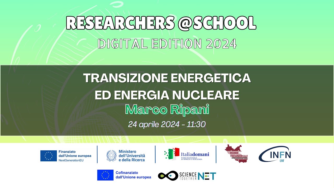 Transizione energetica ed energia nucleare - Marco Ripani