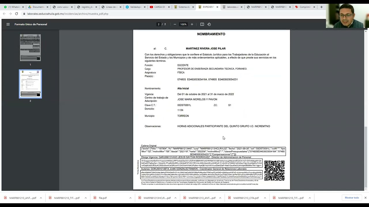 Cómo cargar los documentos para la cita remoto a distancia SEDU