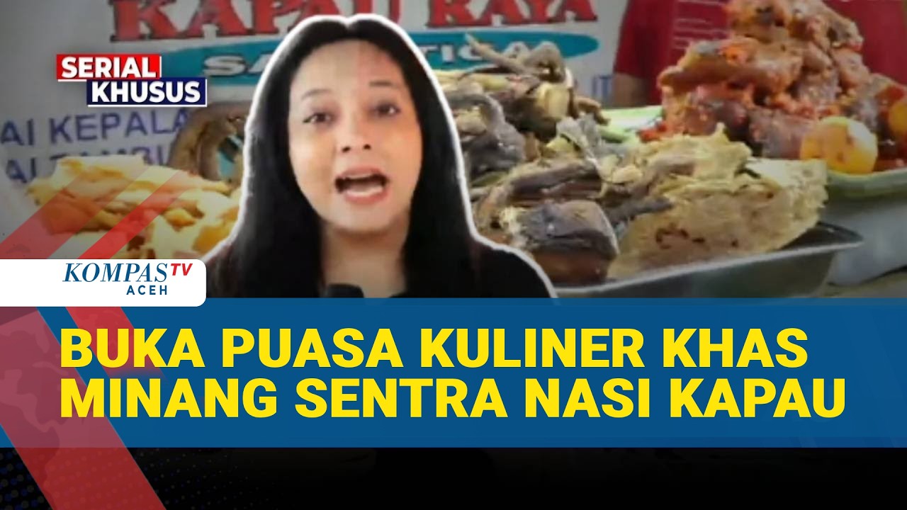 Kuliner Buka Puasa Jakarta, Nasi Kapau Kramat Raya Ramai Pengunjung