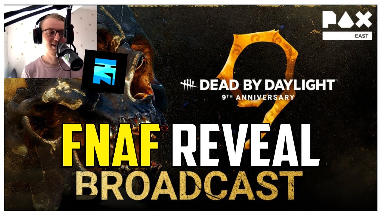 FNAF x DbD Reveal! Year 9 Anniversary Broadcast Reaction