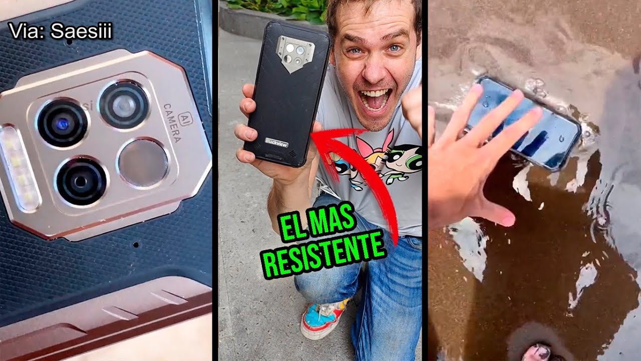 #Shorts Puse a prueba el celular mas resistente del mundo