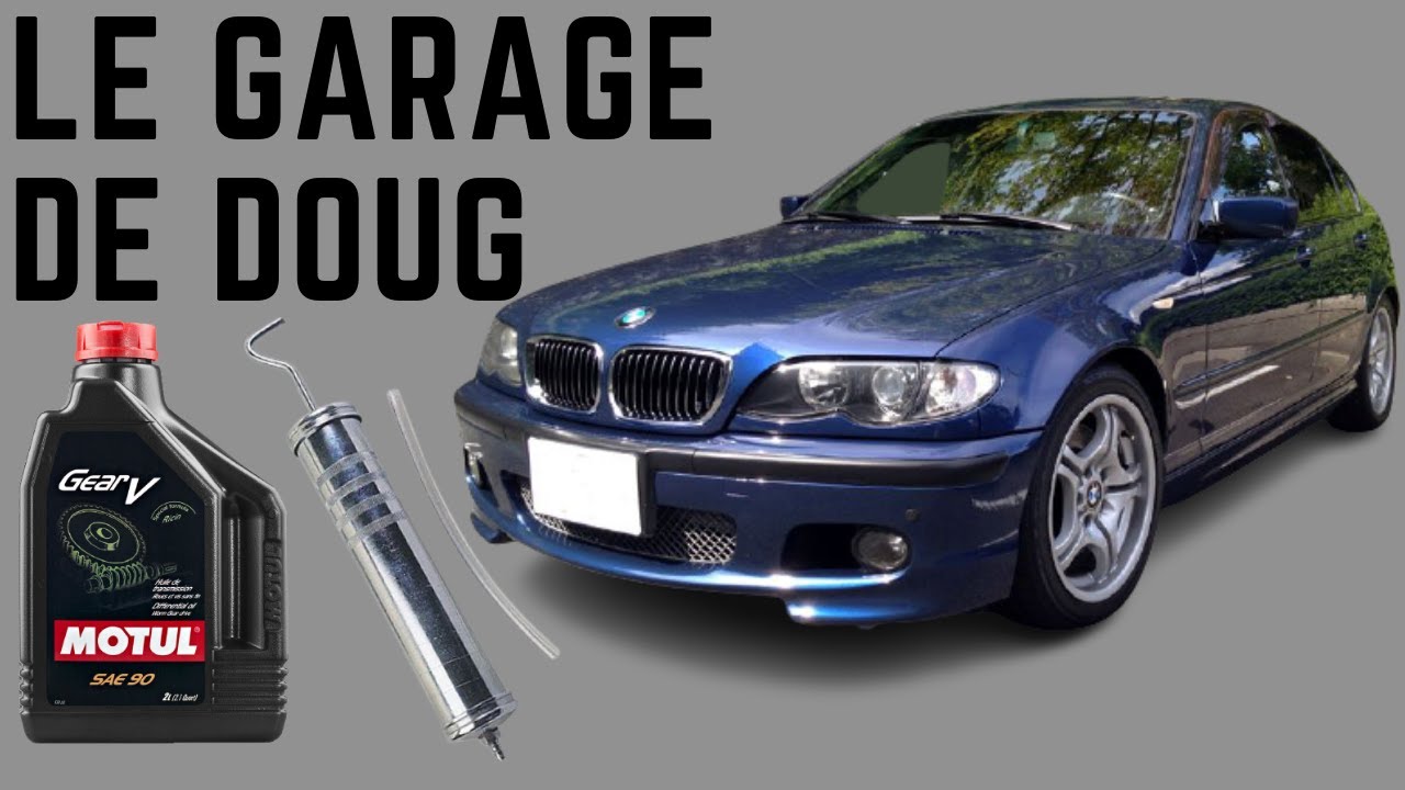 VIDANGE PONT BMW E46