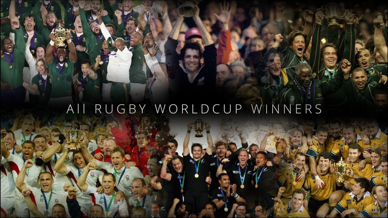ALL RUGBY WORLDCUP WINNERS I 1987 -2019 I BAR CHART RACE I