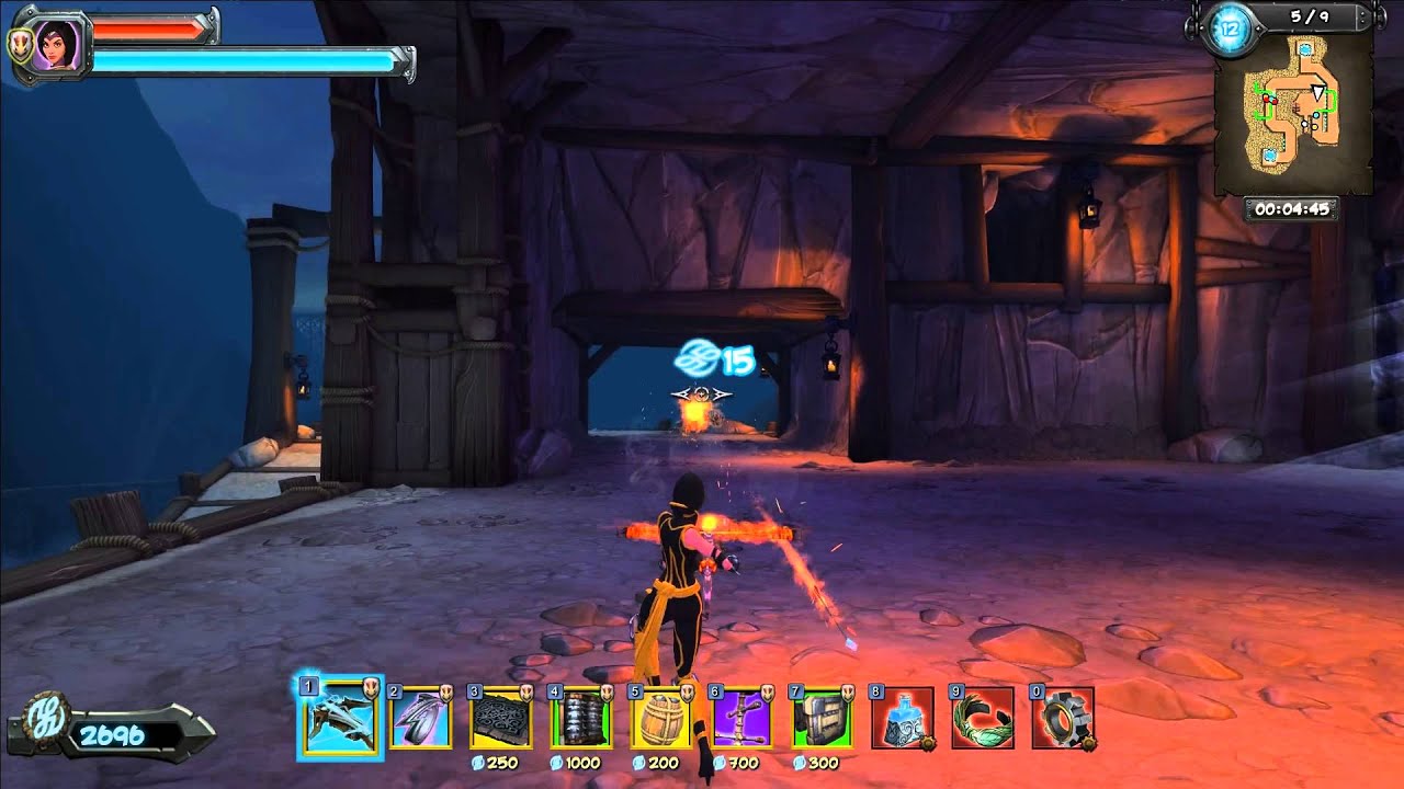 Orcs Must Die 2 - Nightmare 5 Skull - Double Decker - Fire And Water DLC