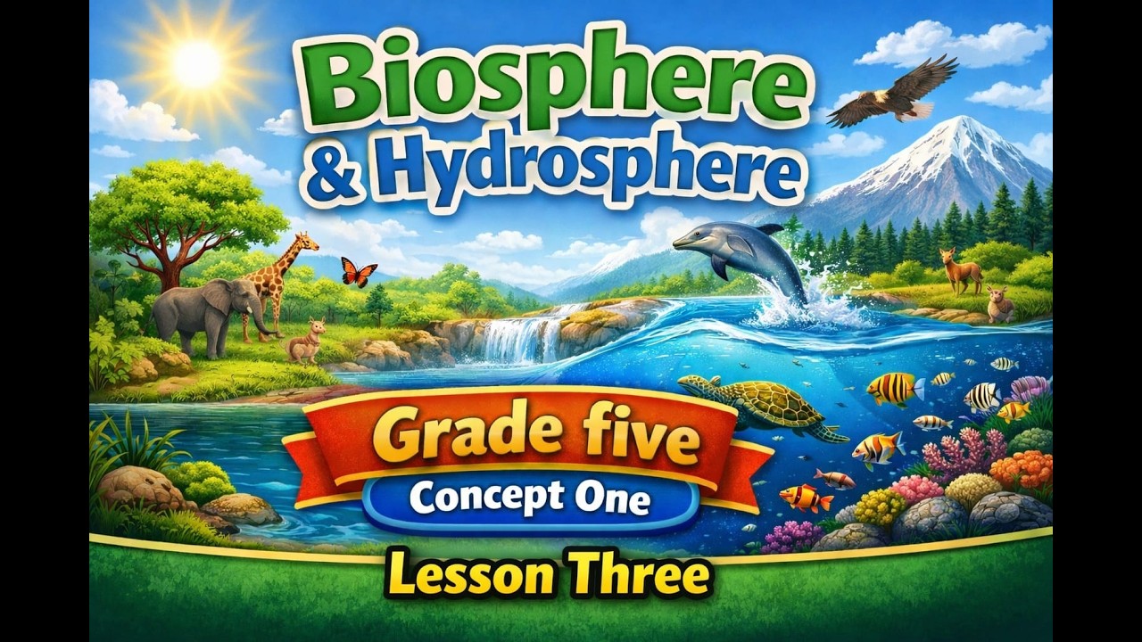 ساينس خامسه ابتدائي الترم الثاني 2026 Science Grade 5 Unit 3 Concept 1 Lesson 3 (حل تدريبات المعاصر)