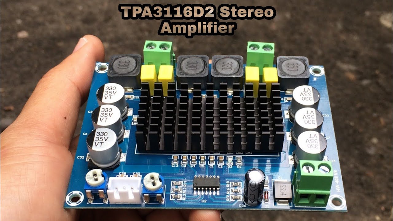 TPA3116 D2 Stereo Amplifier Module | 120W+120W