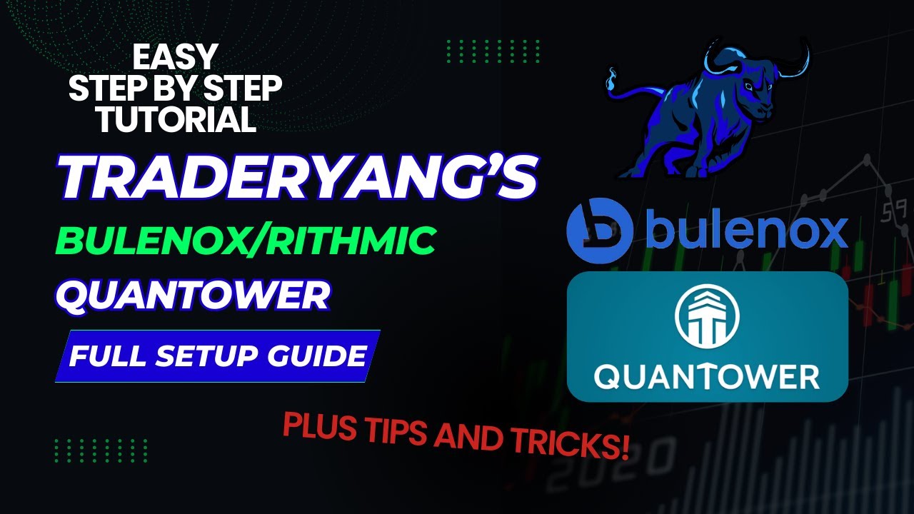 Quantower Bulenox AND Rithmic Setup Guide | EASY Step-by-Step Tutorial 2025 | How to Setup Rithmic