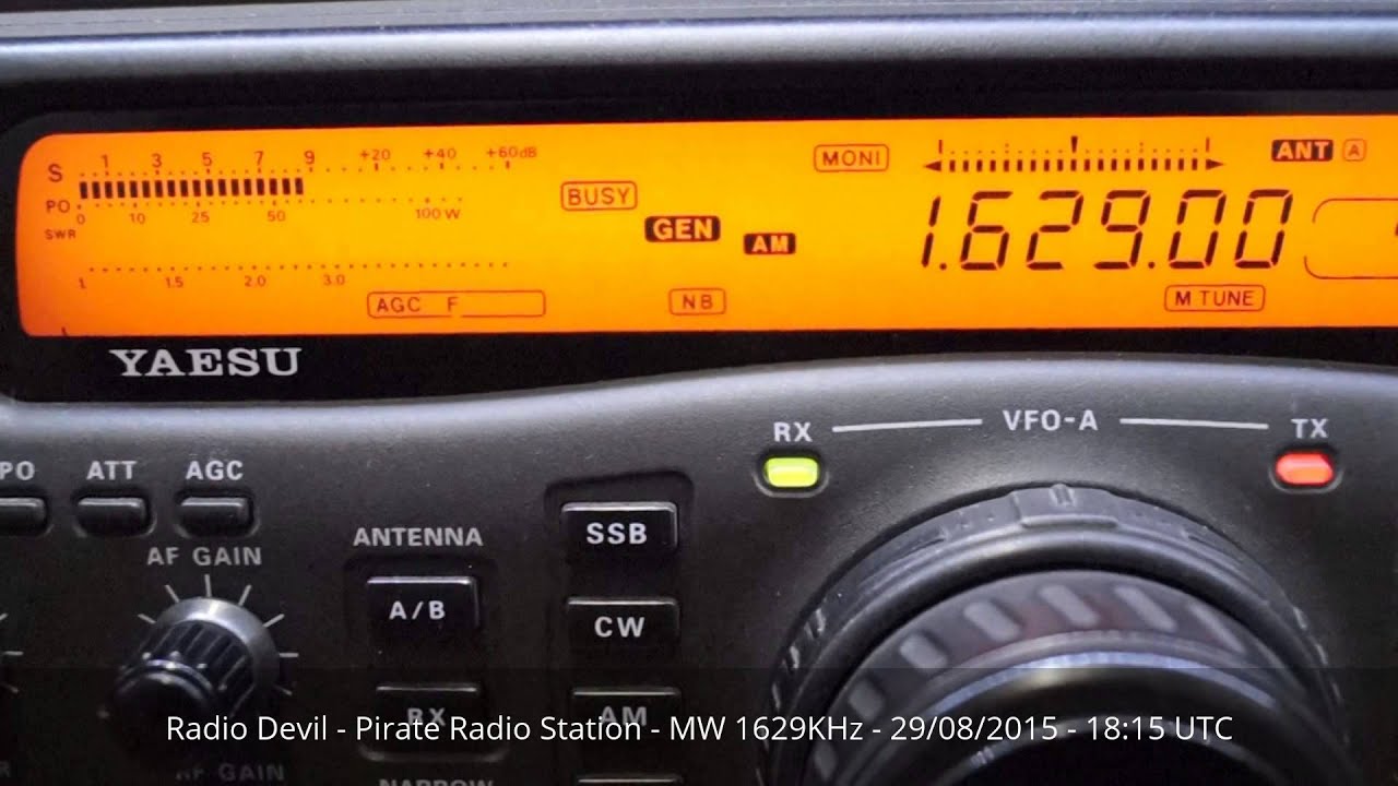 Radio Devil - MW 1629KHz - Pirate Station