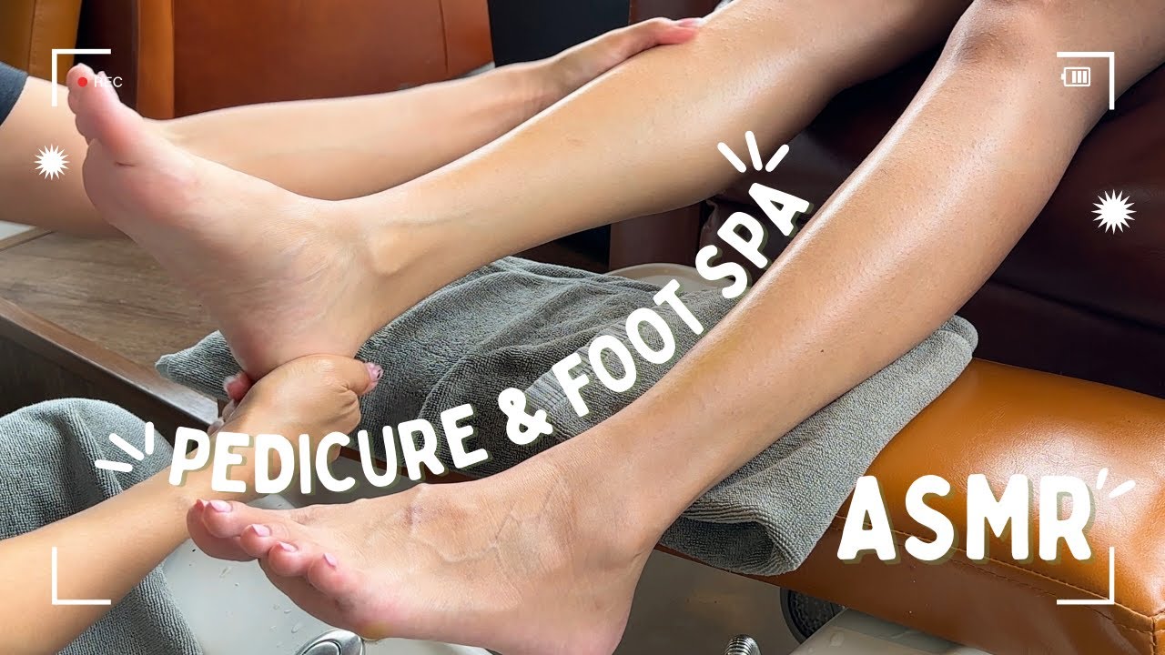 ASMR Pedicure Spa 🌿✨ | Real Ambience from Hidden Thai Beauty Salon
