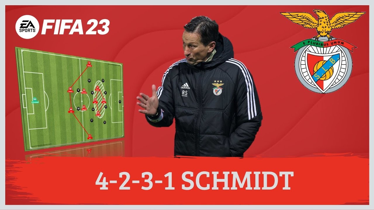 Roger Schmidt 4-2-3-1 Benfica FIFA 23 |Tácticas|