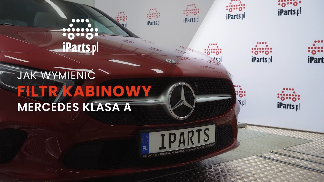 Jak wymienić filtr kabinowy w Mercedesie Klasa A W177?