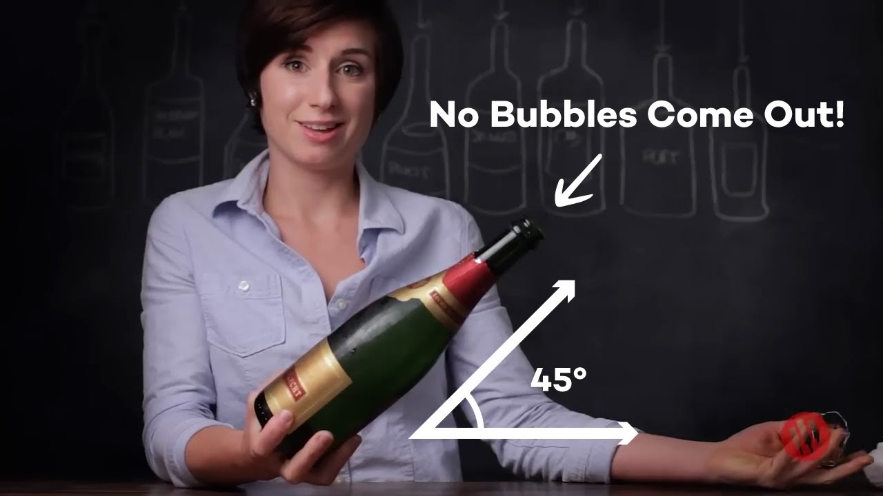 How to Open Champagne (Without it Exploding!)