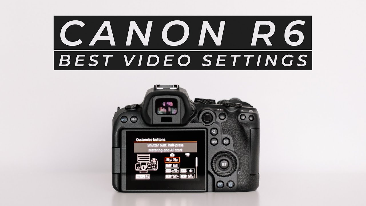 Лучшие настройки видео для Canon R6