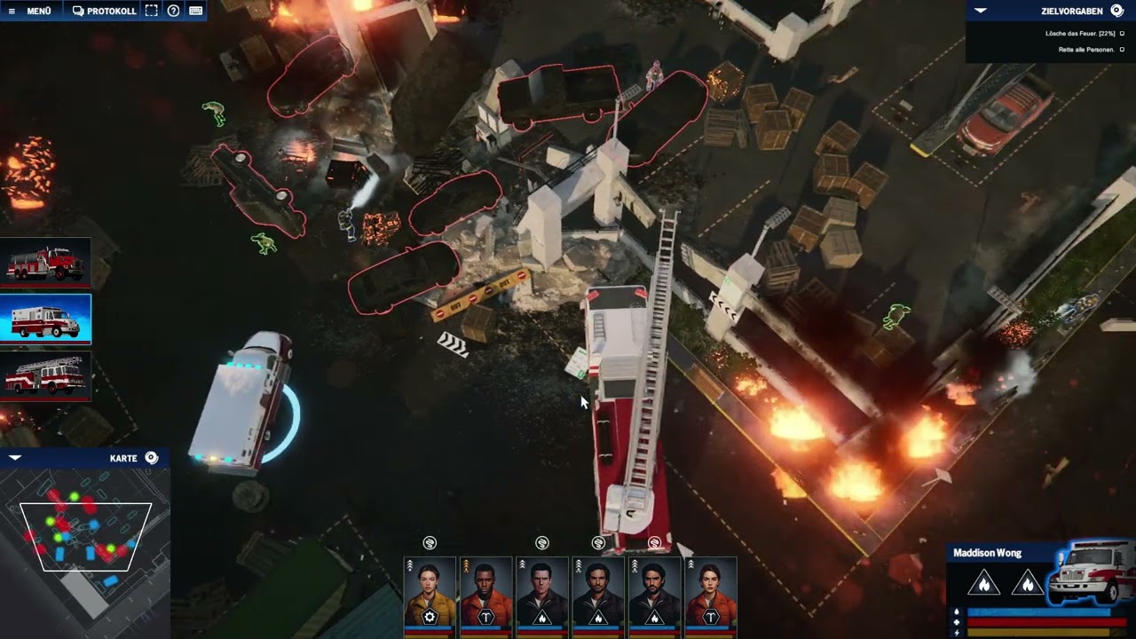 Fire Commander - Mission 13: Parkplatz, 7. Allee