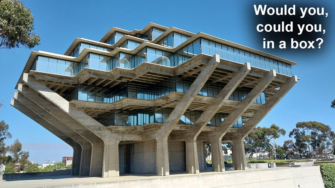 Architecture CodeX #99 Geisel Library, San Diego by William Pereira