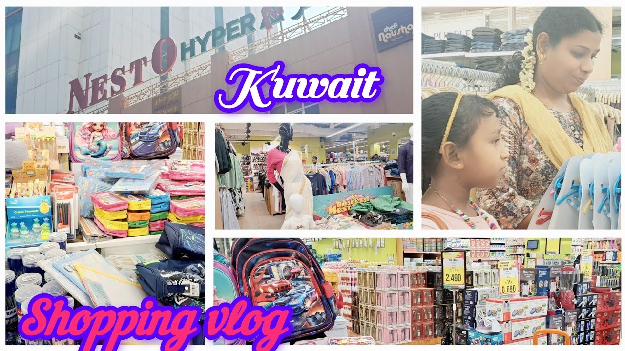 Nesto shopping 🛍 mall fahaheel in kuwait 🇰🇼 tamil vlog shopping vlog 3.
