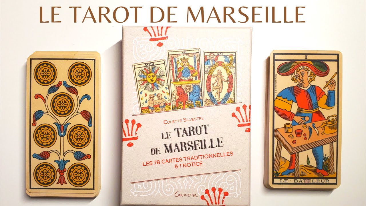 LE TAROT DE MARSEILLE de Colette Silvestre version Grimaud 1930 édition 2023 aux éditions Grancher