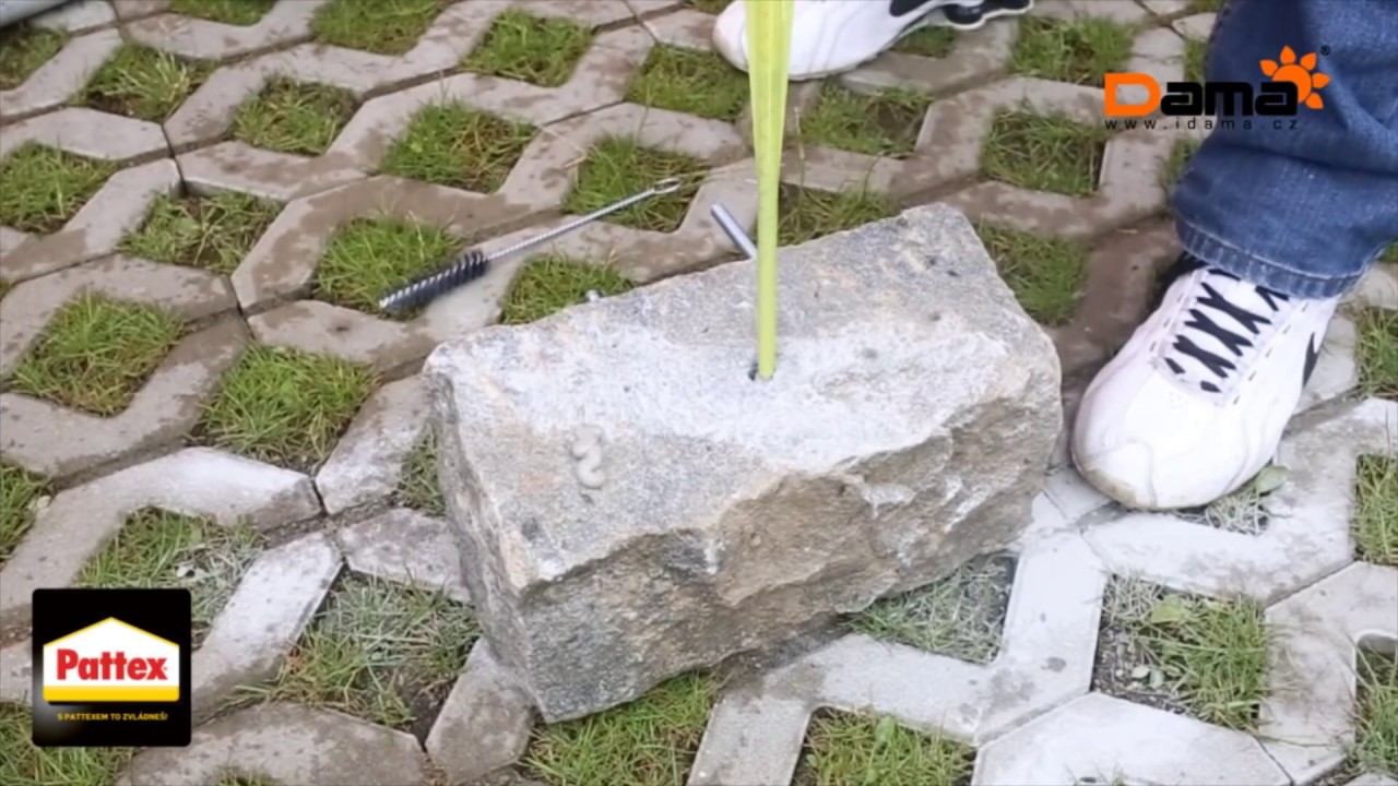 Výtrhová zkouška chemické kotvy