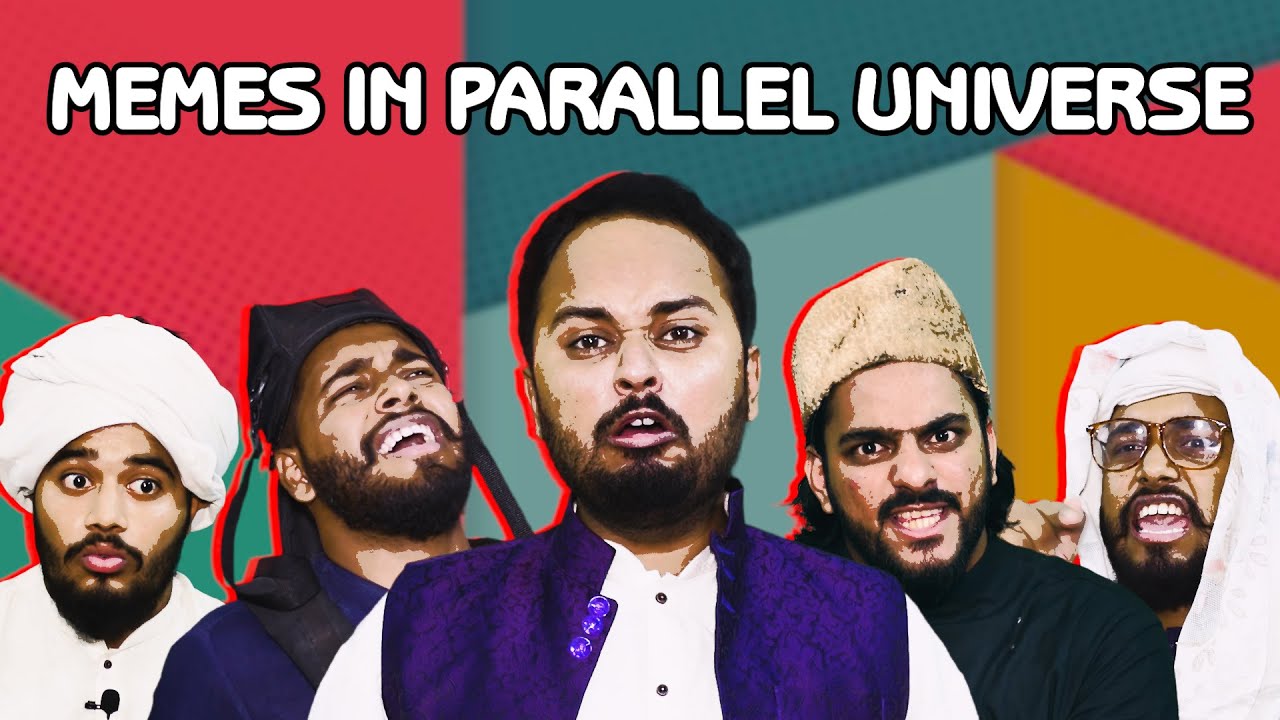 Memes In Parallel Universe | The Fun Fin | ft. Faisal Iqbal (The Idiotz) | Tariq Masood | Laddan