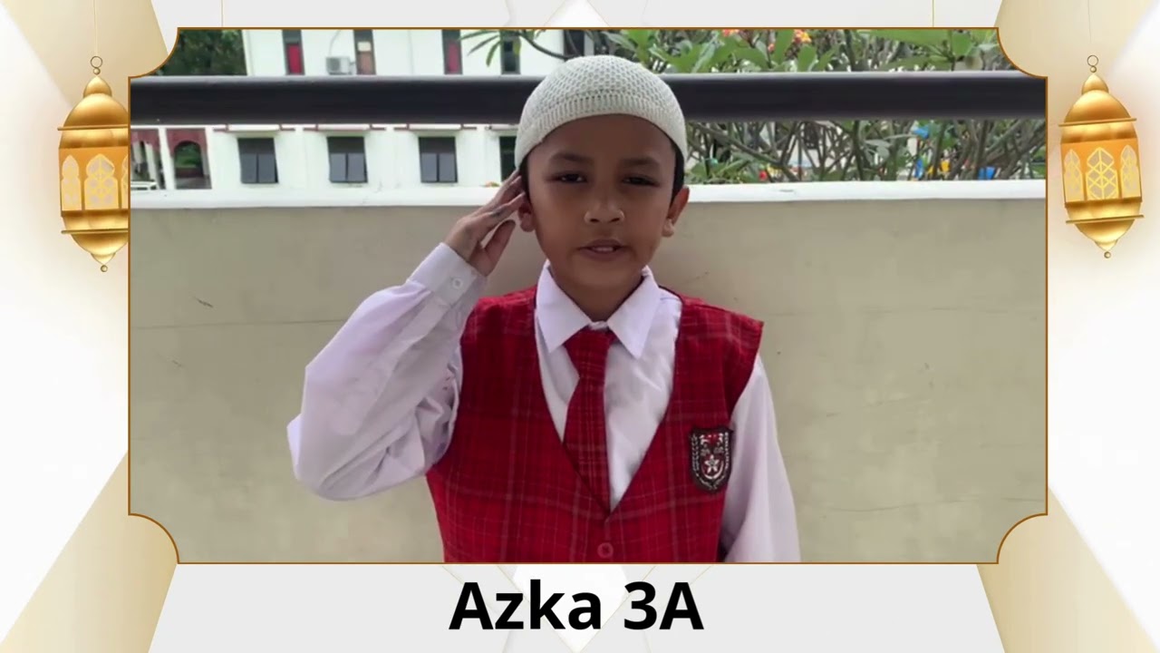 Ramadhan Kids Series 1447 H Adzan Magrib Oleh Azka Kelas 3A