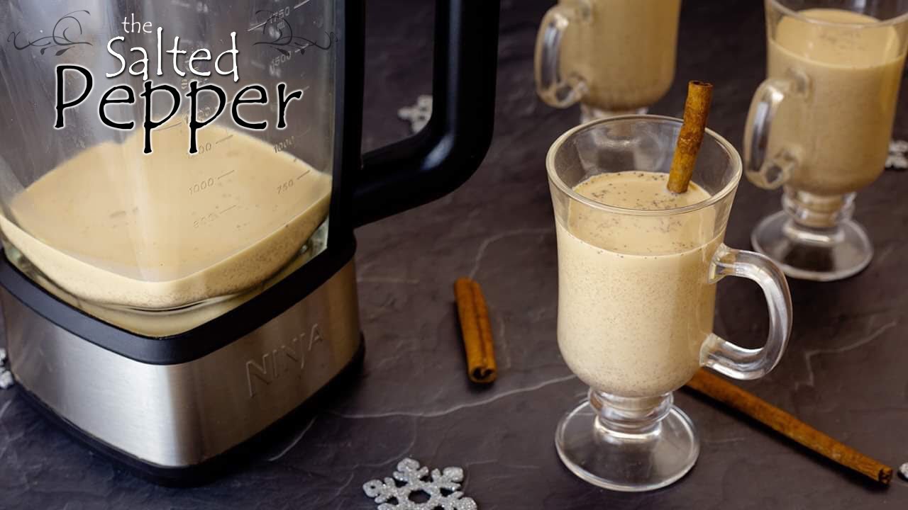 Homemade Eggnog in the Ninja Foodi Hot Cold Blender