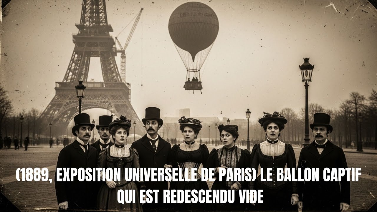 (1889, Exposition Universelle de Paris) Le Ballon Captif qui est redescendu Vide