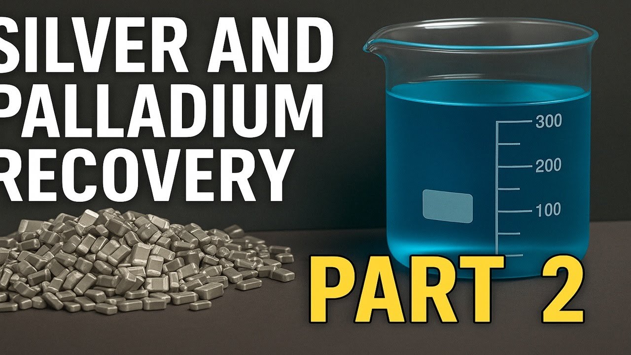 How to Recover Silver & Palladium from MLCCs (Full Process – Part 2)