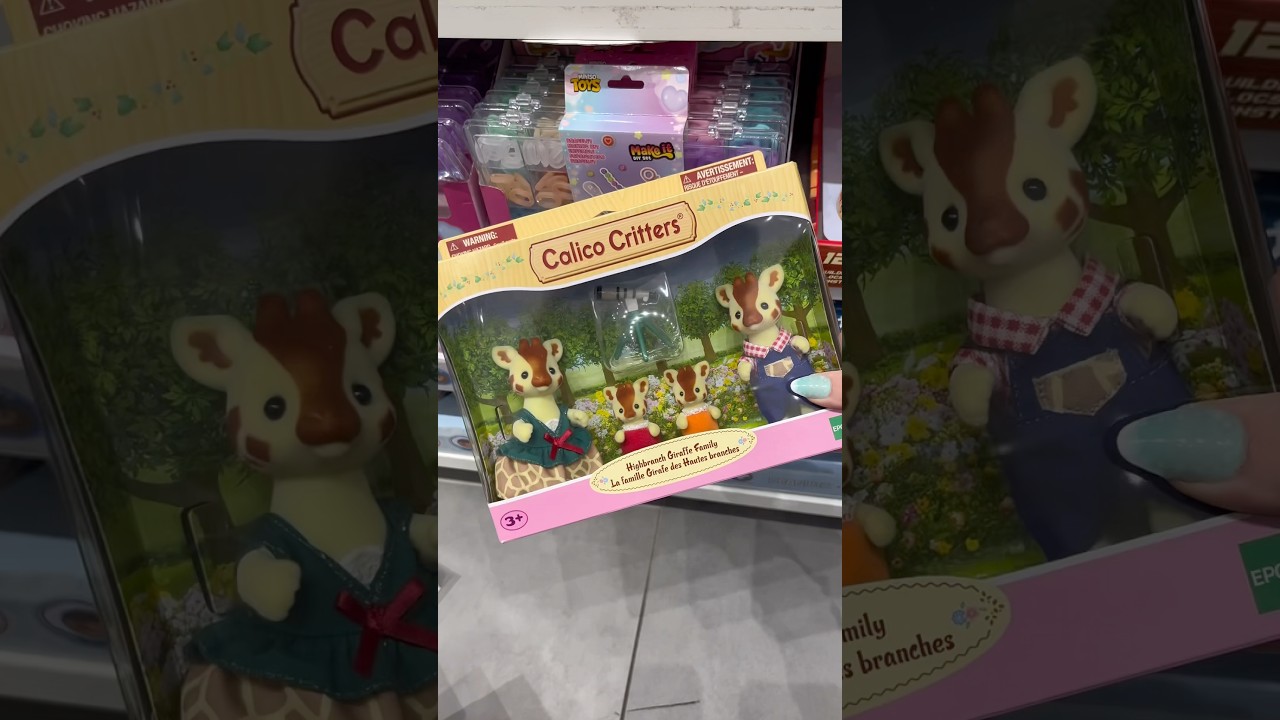 Calico Critters at miniso #shorts #myminisousa #viral #toys #calicocritters #sylvanianfamilies