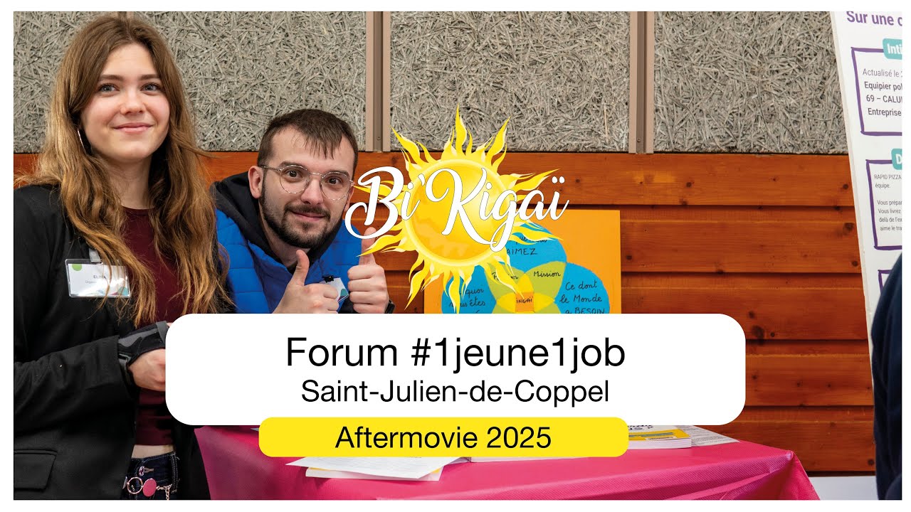 Aftermovie Forum #1jeune 1job 2025