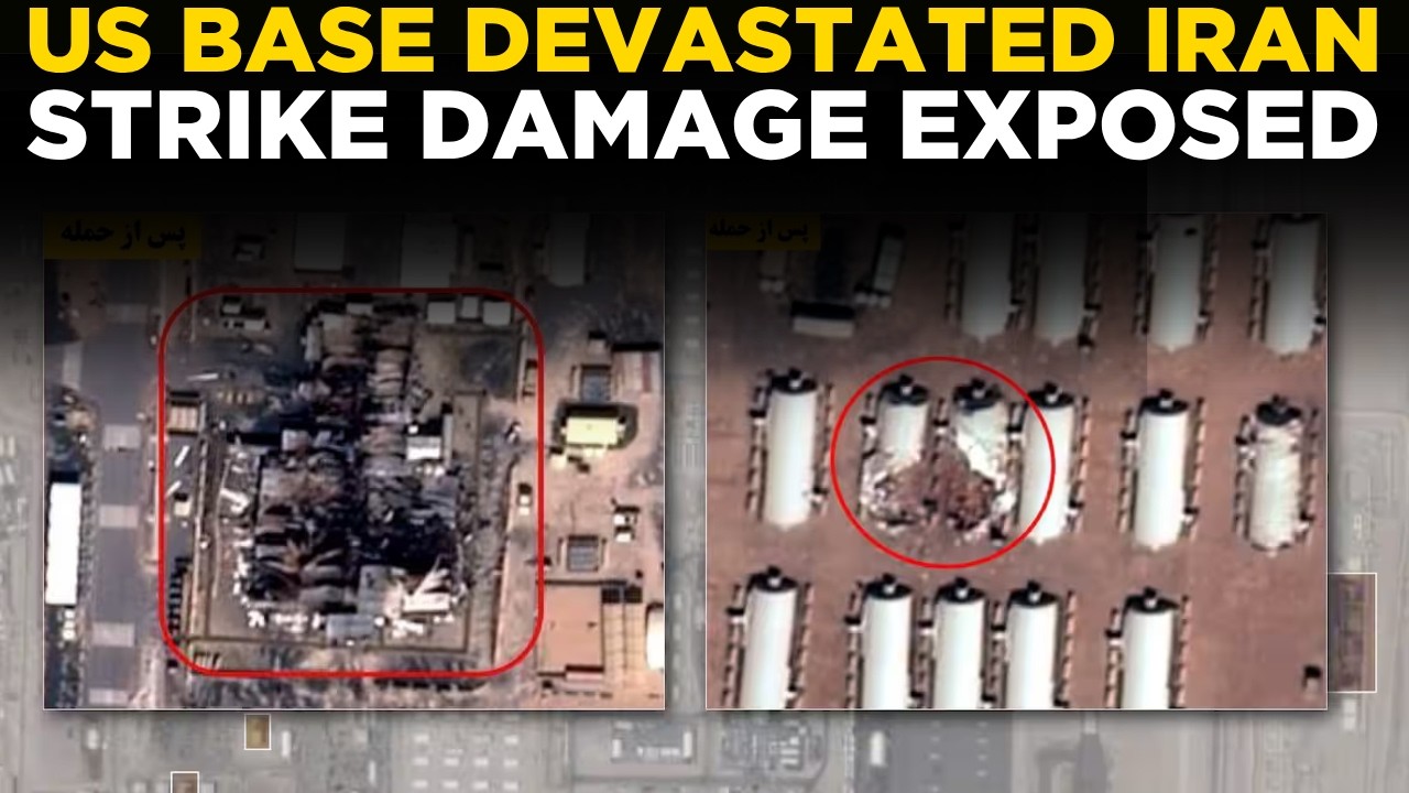 US IRAN WAR SHOCKING NEWS LIVE Iran Strike Damage Exposed: US Base Left Devastated After Attack