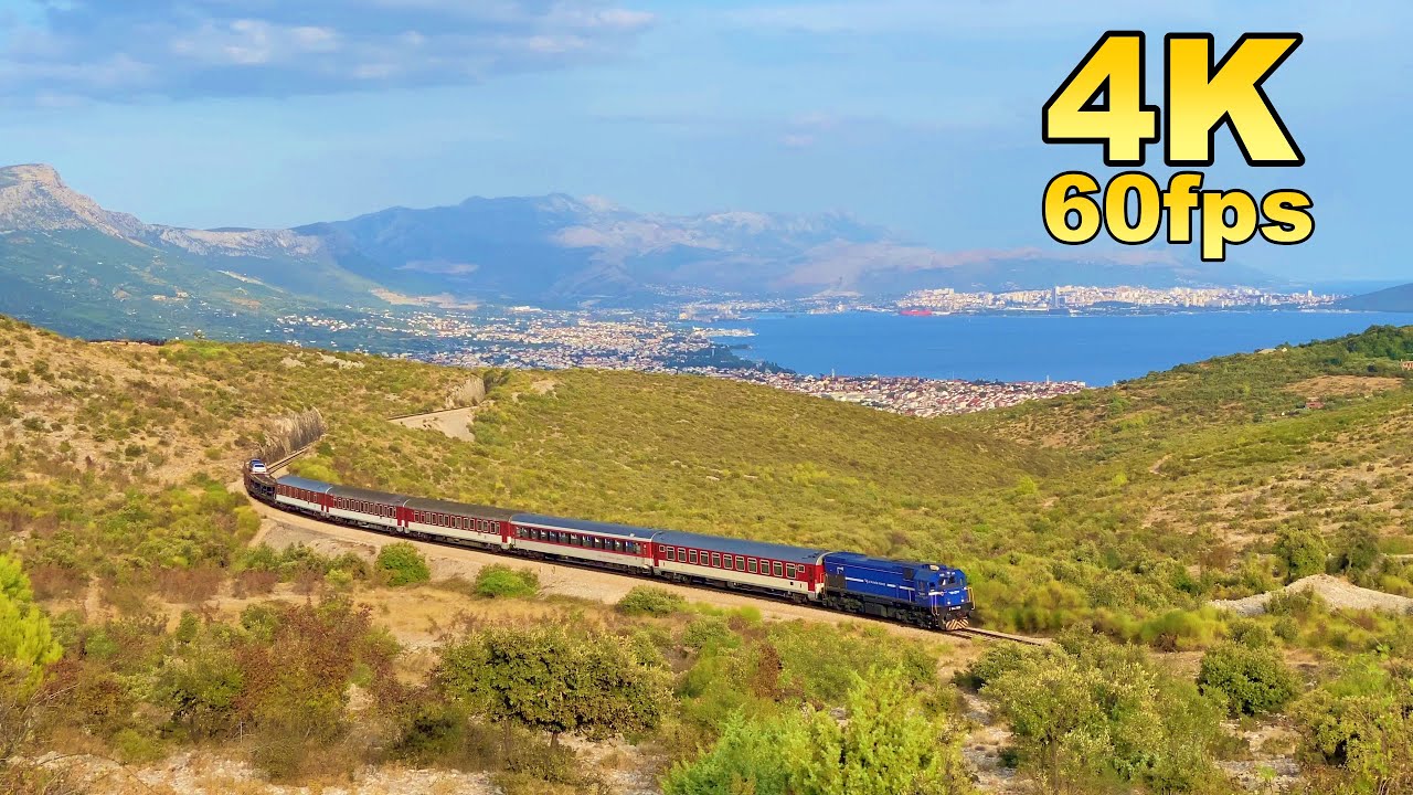 [4K 60fps] Croatia Trains (2022)