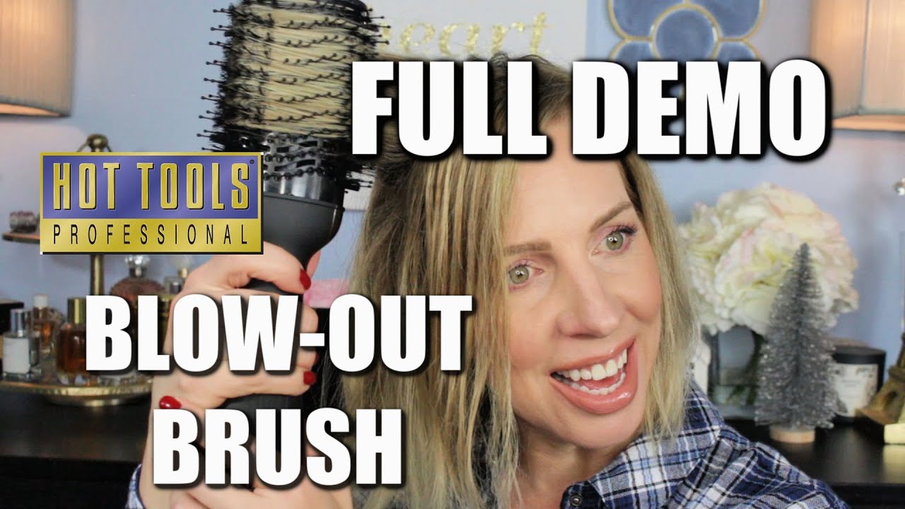 Стоит ли шумиха? Полная демонстрация: кисть для укладки волос Hot Tools Blow Out Brush