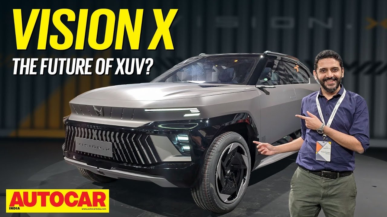 Mahindra Vision X concept - The most road focused Nu_iQ concept | Walkaround | Autocar India