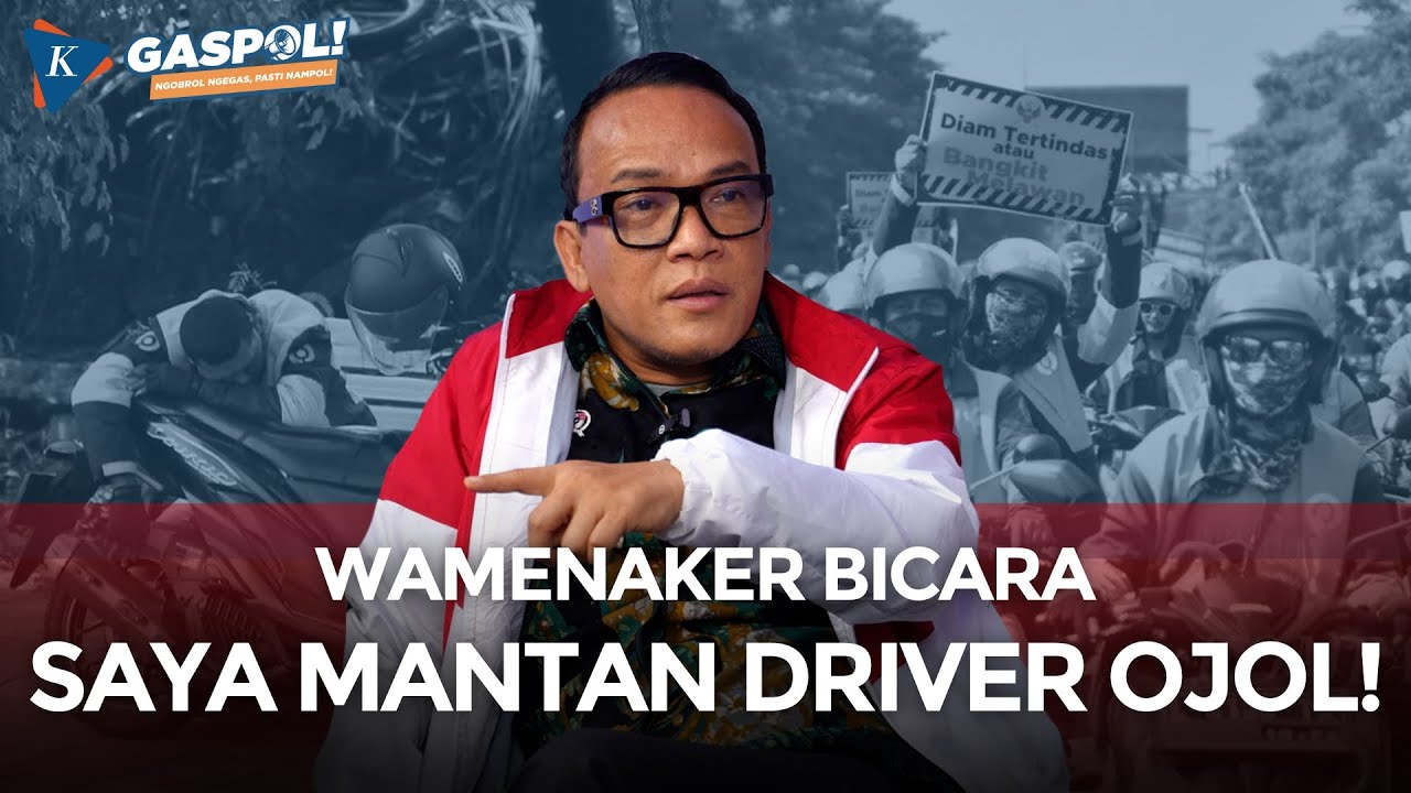 Wamenaker: Aplikator Jangan Jebak Ojol, Driver Bukan Cuma Mitra! | GASPOL ft. Immanuel Ebenezer