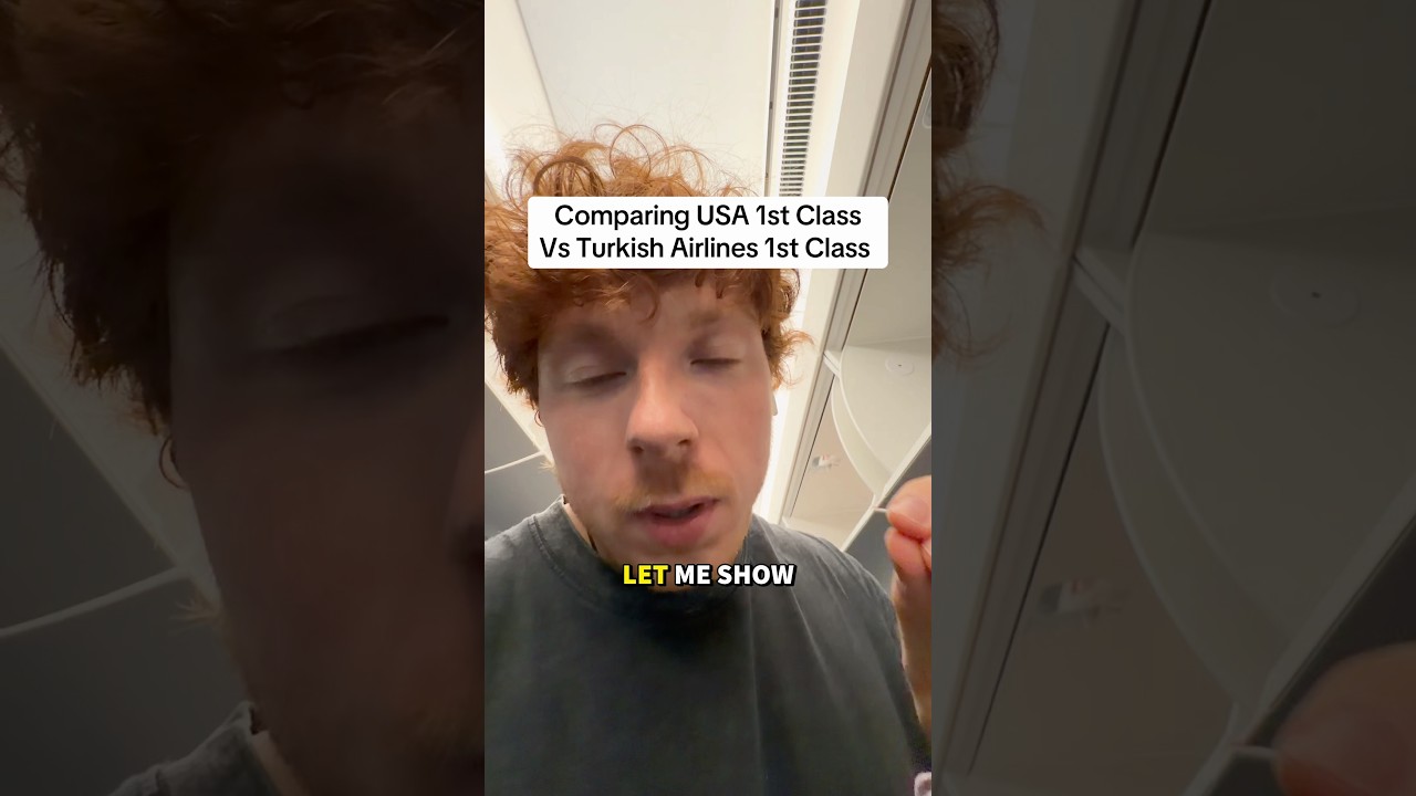 Американец впервые попробовал Turkish Airlines 🇹🇷