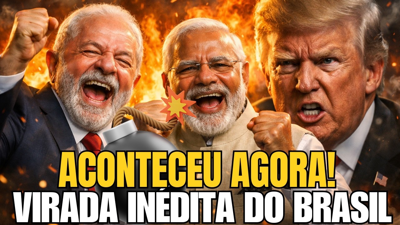 BOMBA: Brasil tem Vitória Histórica em Acordo com a Índia — Trump E XI Furiosos