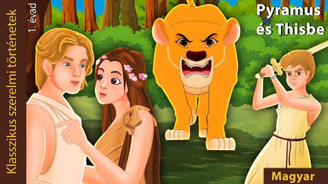 Pyramus és Thisbe | Pyramus and Thisbe in Hungarian | @HungarianFairyTales